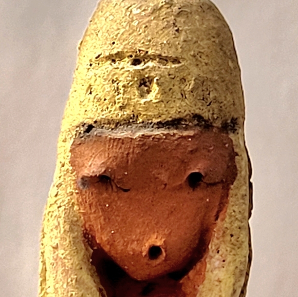 Art Pottery, David Kalderon.  Girl With Hooka. Hand made and hand painted. - Picture 1 of 7
